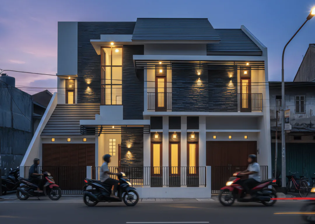 Rumah 11x11 - 2 Lantai #1