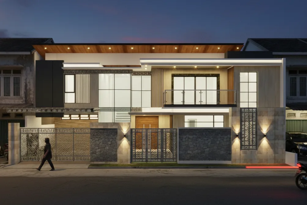 Rumah 20x15 - 2 Lantai #1