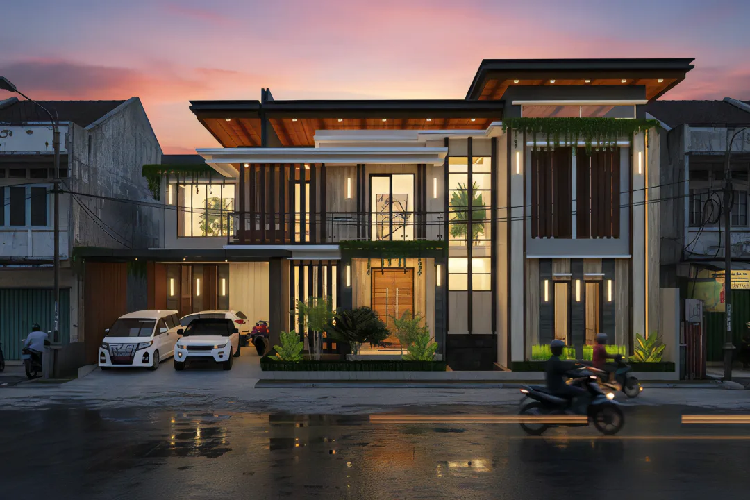 Rumah 15x20 - 2 Lantai #1
