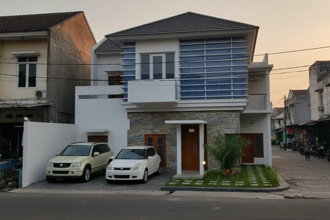 Rumah 11x10 - 2 Lantai #1