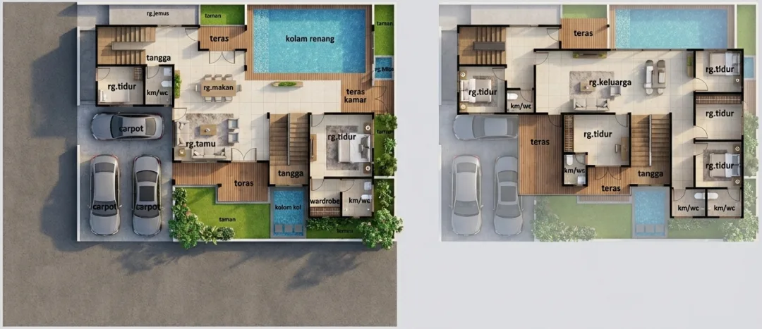 Rumah 15x20 - 2 Lantai #2