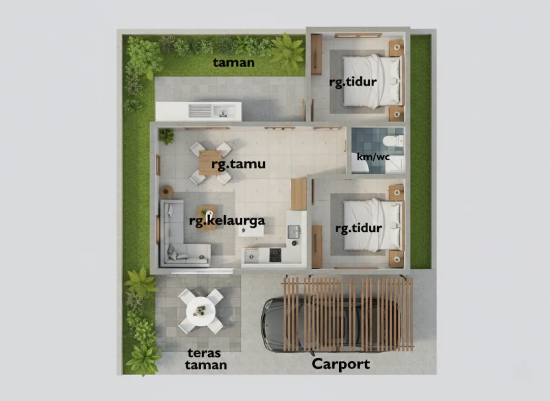 Rumah 7,5x7,5 #2
