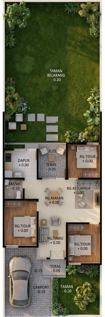 Rumah 8,5x7 #2