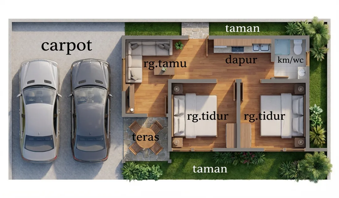 Rumah 9x5 #2